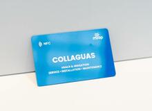 Blue Digital Business Card