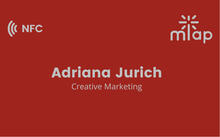 Red Digital Business Card