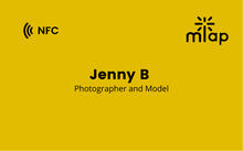 Yellow Digital Business Card